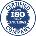 ISO 27001:2022 certified